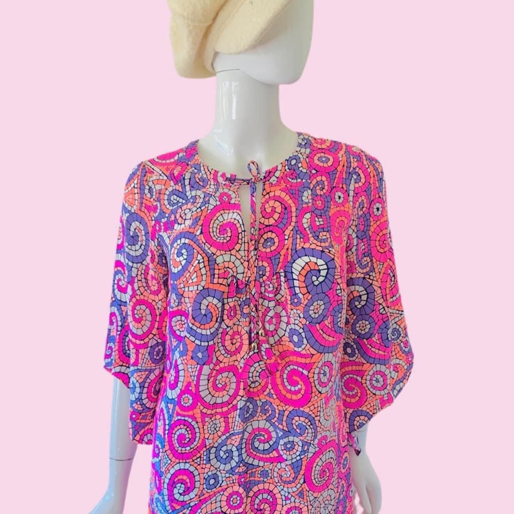 Alice & Trixie Rare Mosaic Print Go Go Mini Dress - Picture 4 of 8